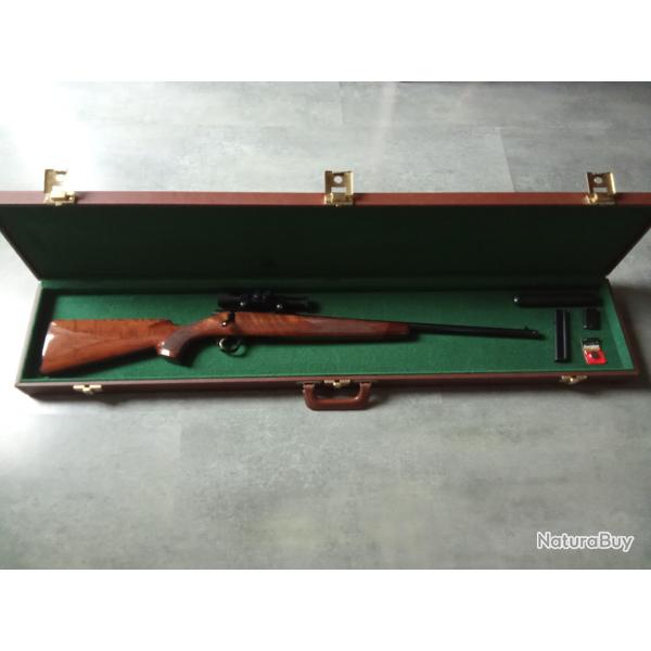 Ensemble carabine A Bolt 22 LR quipe