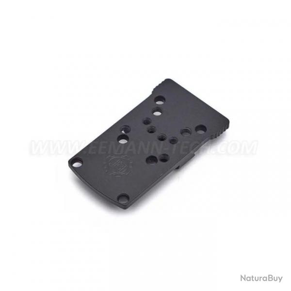 Support en aluminium pour point rouge pour CZ 75/85 (pas pour les modles Shadow) - Eemann Tech