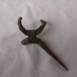 WW1 RESTE DE CHAUSSE-TRAP (CALTROPS) PIÈGES A CHEVAUX/PIEDS/PNEUS 100 % DE TERRAIN PETITE TAILLE