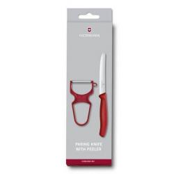 6.7111.23 Set 2 pièces Victorinox Swissclassic rouge