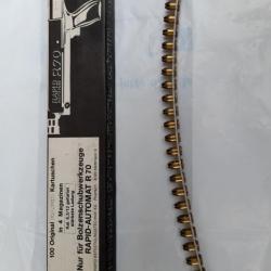 Boîte neuve de 100 charges propulsives extra-forte calibre 6,30 x 12 pour fixateur à masselotte