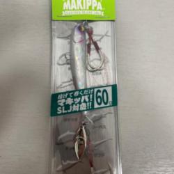 !! LEURRE MEGABASS MAKIPPA 60 col UV CRASH SILVER PB