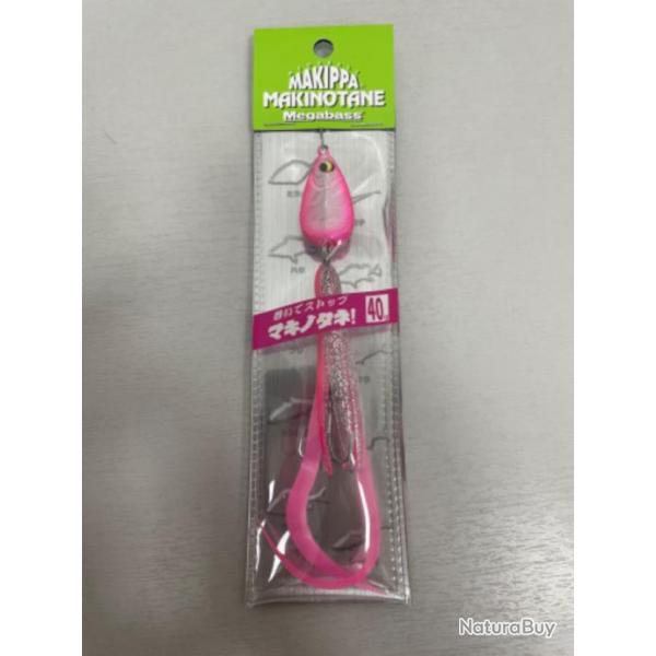 !! LEURRE MEGABASS MAKIPPA MAKINOTANE 40 COL PINK SILVER