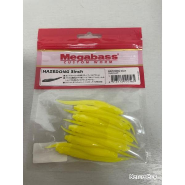 !! LEURRE MEGABASS HAZEDONG 3inch col SOLID CHART