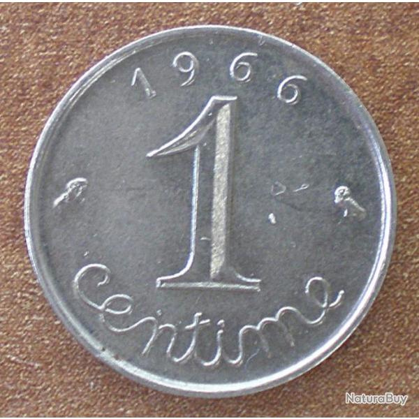 France 1 Centime 1966 Epi Piece Franc Centime Francs