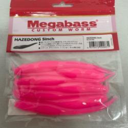 !! LEURRE MEGABASS HAZEDONG 5inch col BED IN PINK