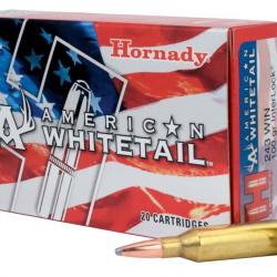 BOITE DE 20 CARTOUCHES HORNADY 243 WIN 100 GR INTERLOCK AMERICAN WHITETAIL