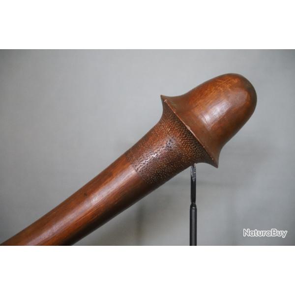 Massue (casse-tte) Kanak de forme phalique -  Nouvelle-Caldonie, 19me sicle ou dbut 20me