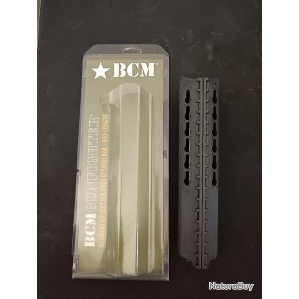 BCM GUNFIGHTER POLYMER KEYMOD RAIL - MEDUIM AR15