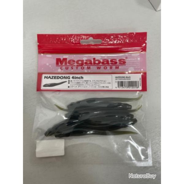 !! LEURRE MEGABASS HAZEDONG 4inch col AVOCADO SOLID