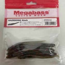 !! LEURRE MEGABASS HAZEDONG 4inch col OLIVE RED FLAKE