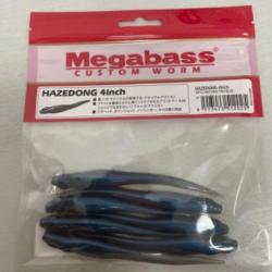 !! LEURRE MEGABASS HAZEDONG 4inch col NATURAL PRO BLUE