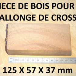 pièce de bois pour rallonge de crosse fusil - VENDU PAR JEPERCUTE (D22E519)