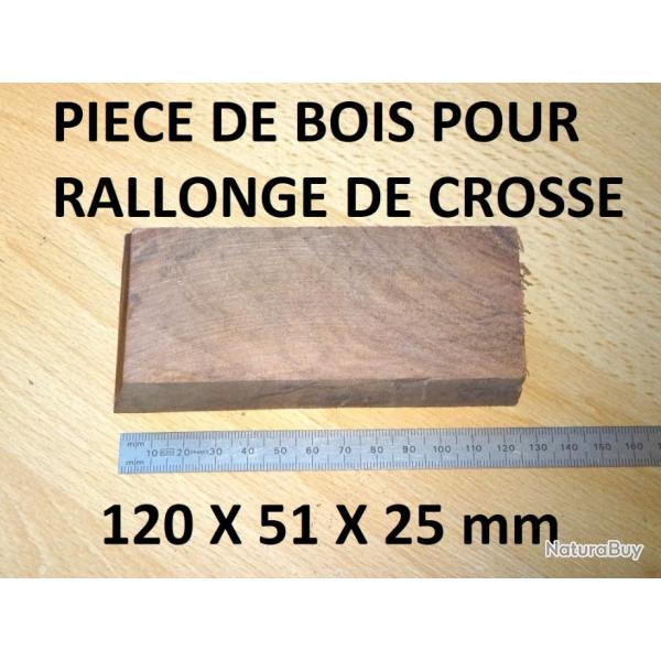 pice de bois pour rallonge de crosse fusil - VENDU PAR JEPERCUTE (D22E521)