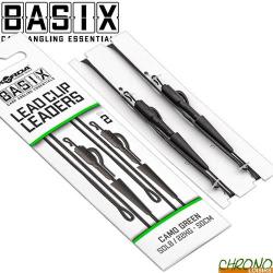 Montage Korda Basix Lead Clip Leader Camo Green 50lbs 50cm (par 2)