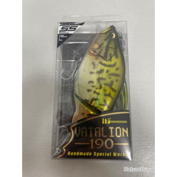 !! LEURRE MEGABASS VATALION 190 SS col GG BASS