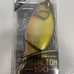 !! LEURRE MEGABASS VATALION 190 SS col GG KINBUNA