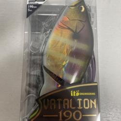 !! LEURRE MEGABASS VATALION 190 SS col GG GILL