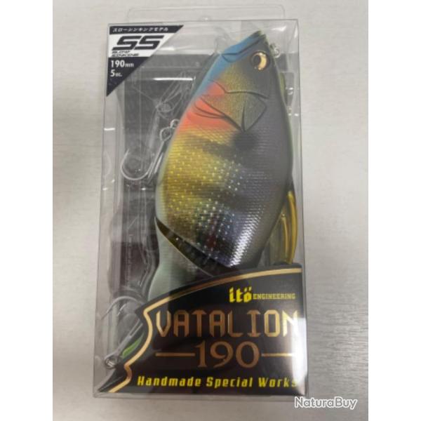 !! LEURRE MEGABASS VATALION 190 SS col GG WILD GILL