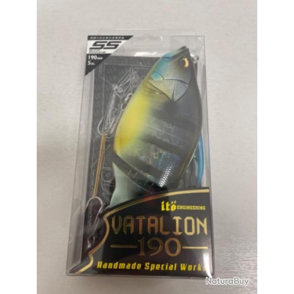 !! LEURRE MEGABASS VATALION 190 SS col GP GHOST GILL