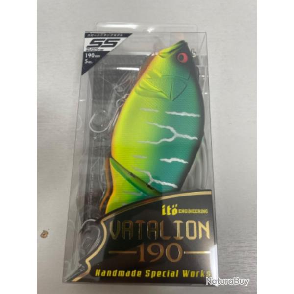 !! LEURRE MEGABASS VATALION 190 SS col MAT TIGER