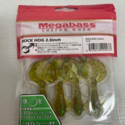 !! LEURRE MEGABASS ROCK HOG 2.5inch col MOEBI