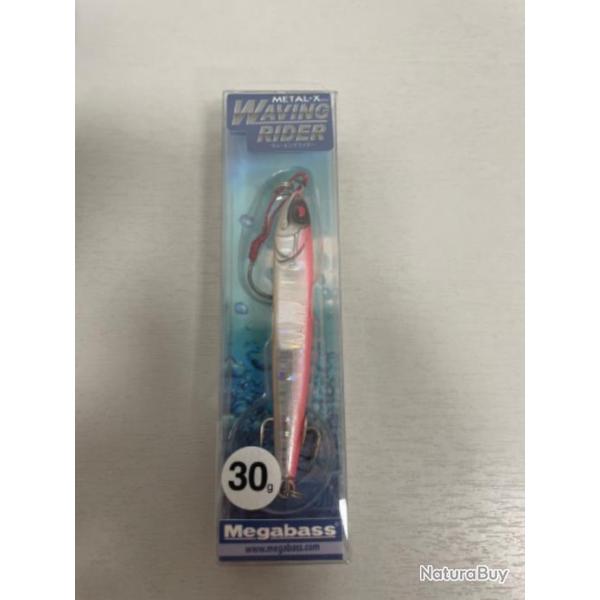 !! LEURRE MEGABASS MTAL X WAVIN RIDER 30gr col G PINK