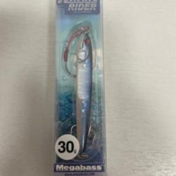 !! LEURRE MEGABASS MÉTAL X WAVIN RIDER 30gr col G SEGURO IWASHI