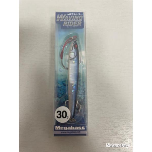 !! LEURRE MEGABASS MTAL X WAVIN RIDER 30gr col G SEGURO IWASHI