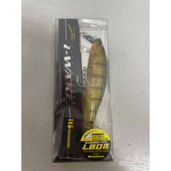 !! LEURRE MEGABASS PROP DARTER I-WAKE GP PRO PERCH