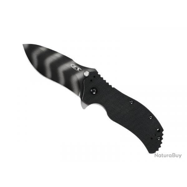 ZERO TOLERANCE COUTEAU RAYURE TIGRE