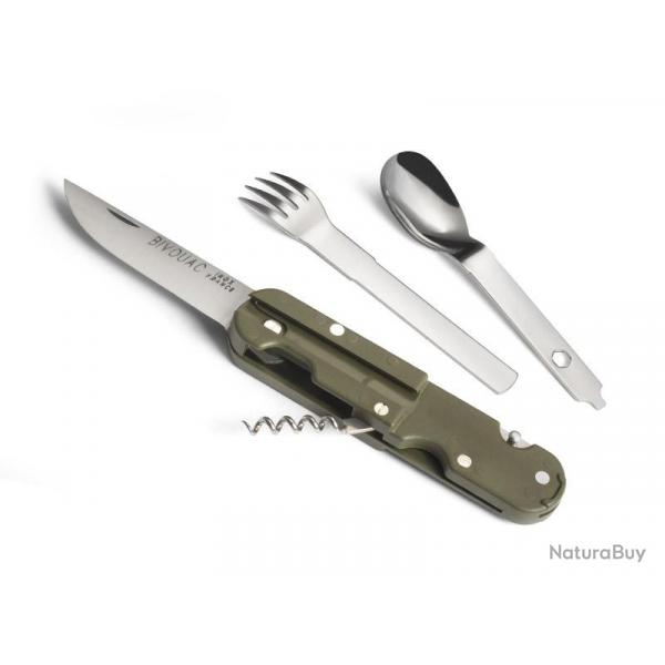 COUTEAU BIVOUAC COUVERT CAMPING 5 PCS