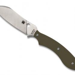 SPYDERCO STOK G10 VERT OLIVE