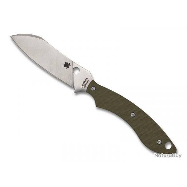 SPYDERCO STOK G10 VERT OLIVE