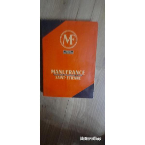 CATALOGUE MANUFRANCE 1961