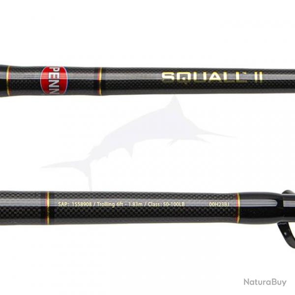 Penn Squall II Trolling Talon Coud 50-100LB