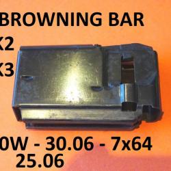 chargeur BROWNING BAR MK2 et MK3 calibres 270w - 7x64 - 30.06 - 25.06 - VENDU PAR JEPERCUTE (JO794)