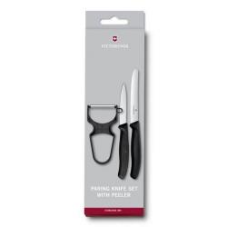 6.7113.35 Set 3 pièces Victorinox Swissclassic noir