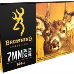 20 Munitions Browning Cal.7MM Rem Mag BXR - 144 gr