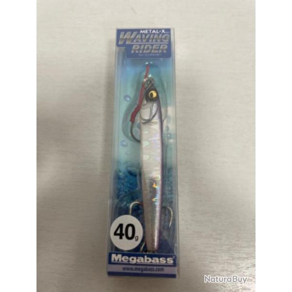 !! LEURRE MEGABASS MTAL X WAVINGRIDER 40gr col G KATAKUCHI