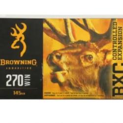 20 Munitions Browning Cal.270 Win BXC - 145 gr