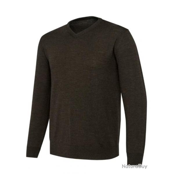 PULL MERINOS BERETTA MARRON COL V