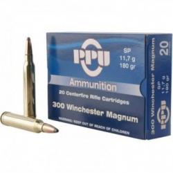 Munitions PARTIZAN CAL. 300 WIN. MAG. - SOFT POINT 11,7 G 180 grains