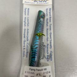 !! LEURRE OCÉAN BORN FLYING POPPER 160FL COL GMK GREEN MACKEREL