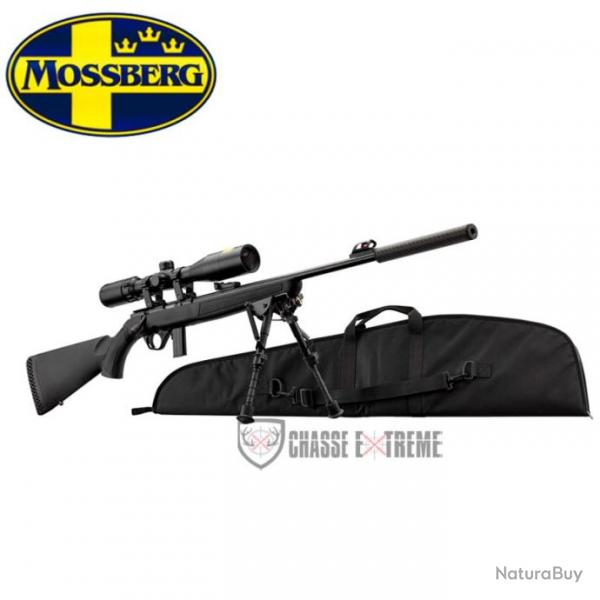 Pack Carabine MOSSBERG Sniper Synthtique Cal 22 Lr