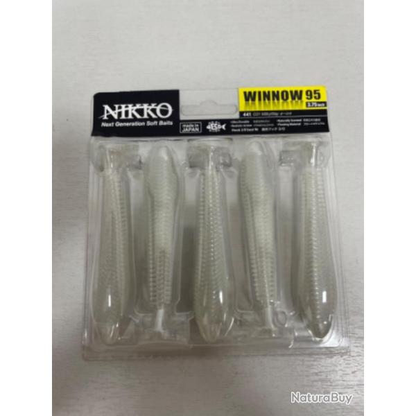 !! LEURRE NIKKO WINNOW 95 col MILKYWAY