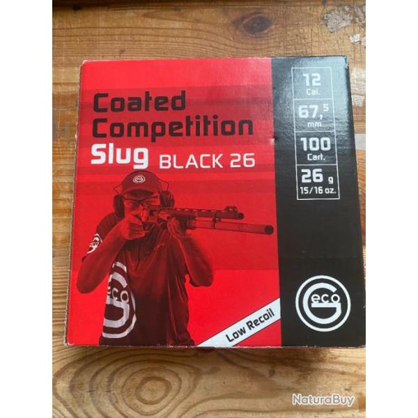 100 Munitions Geco Slug Cal.12