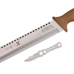 Camilus - Machette Carnivore X 19236 de 45 cm avec couteau à trimmer