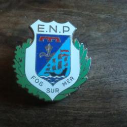 insigne E.N.P école nationale de police de fos sur mer