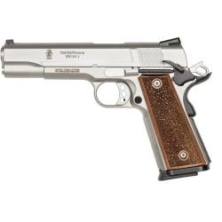 PISTOLET SMITH AND WESSON 1911 PRO SERIES INOX 5 POUCES
